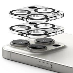Ultra-clear tempered glass camera lens protector for iPhone series – scratch-resistant and easy to install