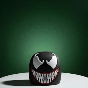 Venom iPhone charger protector – Marvel-themed silicone cable cover for Lightning cables