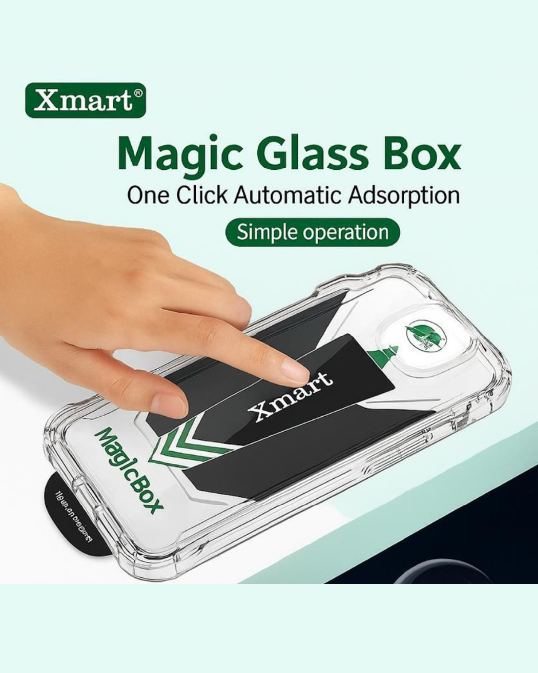Tempered Xmart Magic Glassbox screen protector – anti-scratch & ultra-clear